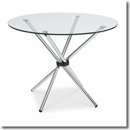 Аренда круглого стеклянного стола Гидра